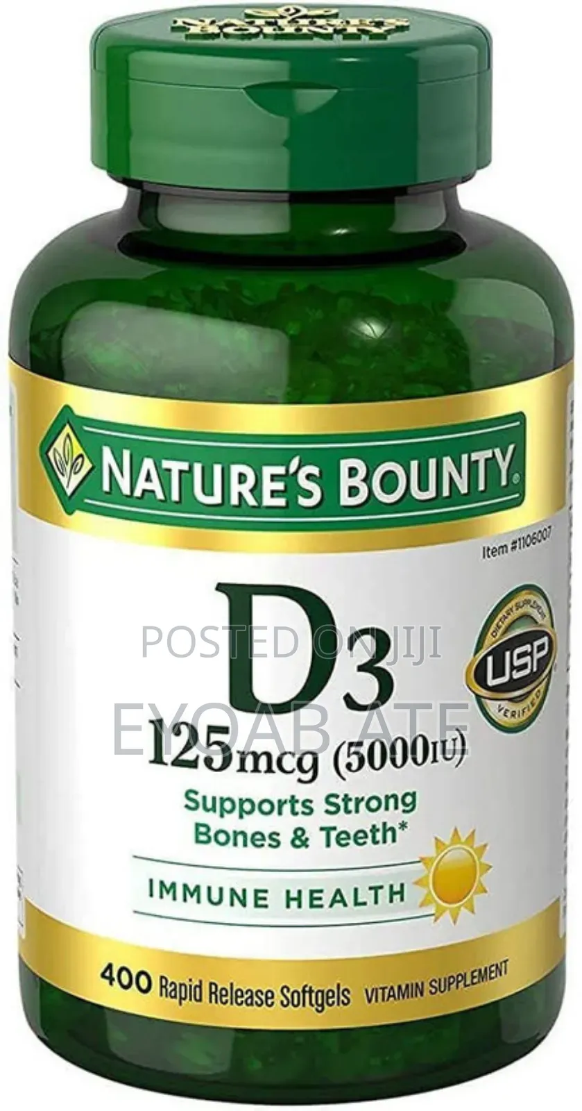 Nature's Bounty Vitamin D3