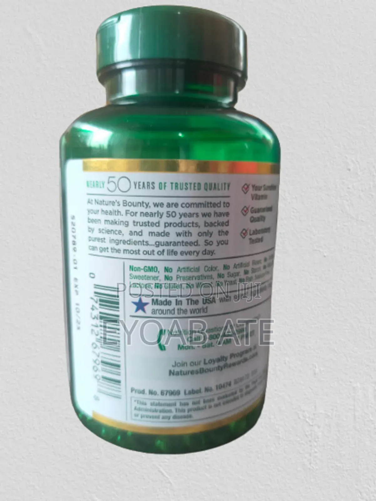 Nature's Bounty Vitamin D3