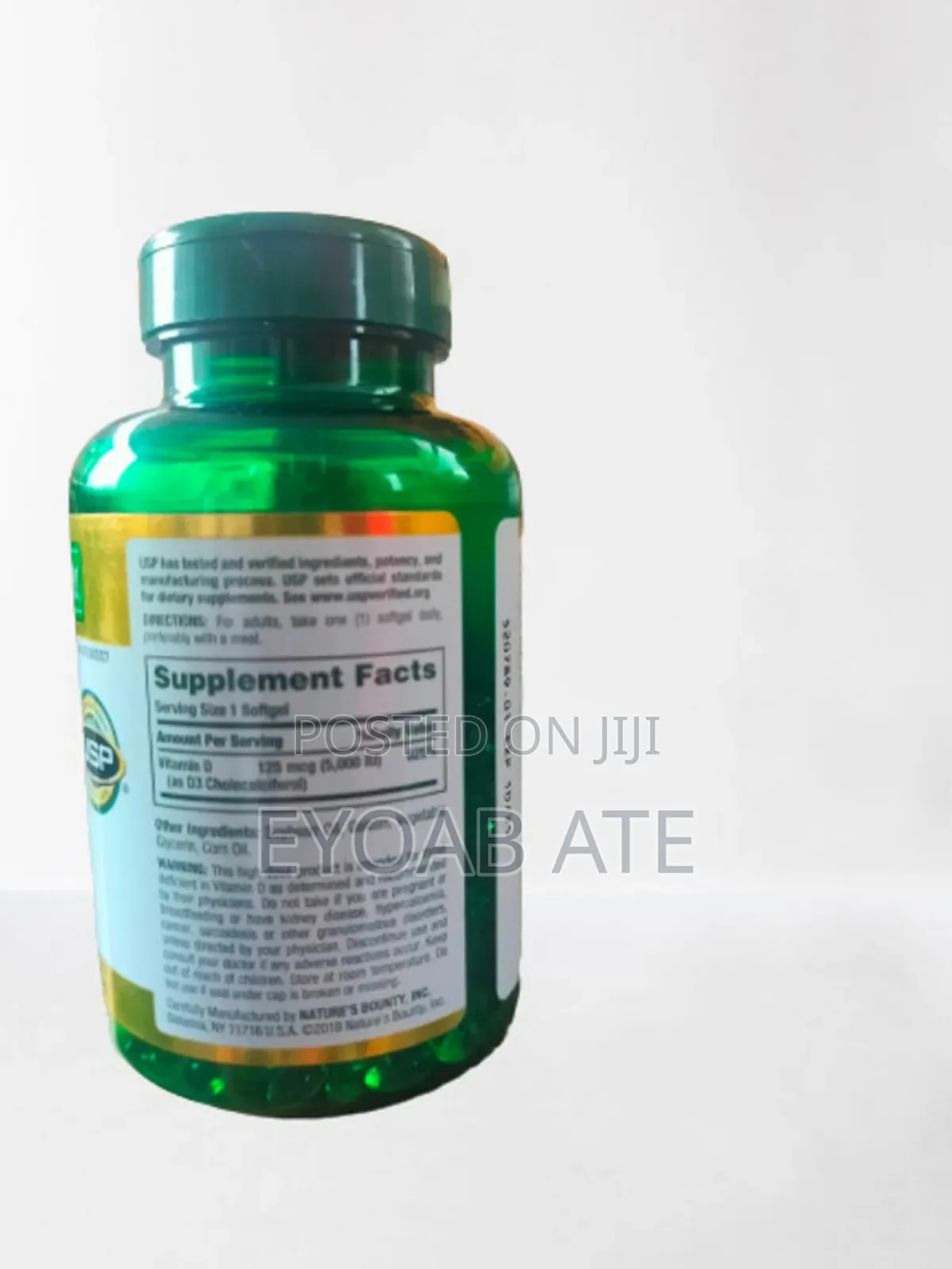 Nature's Bounty Vitamin D3