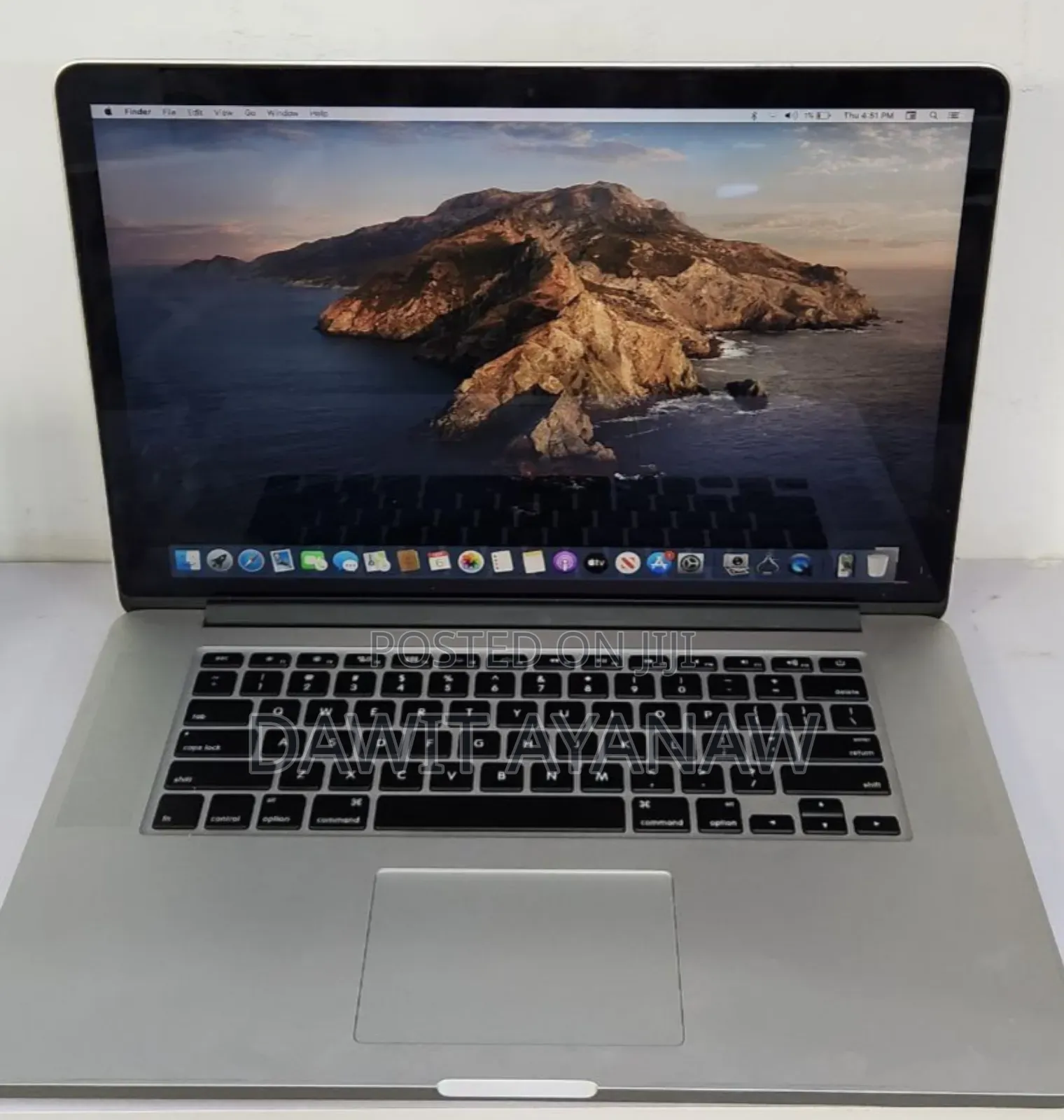 New Laptop Apple MacBook Pro 2015 16GB Intel Core I7 SSD 512GB