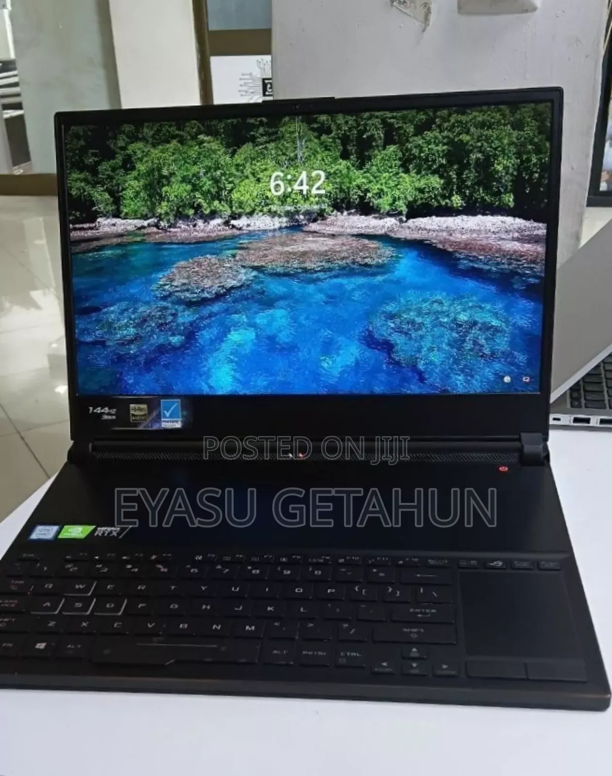 New Laptop Asus ROG Zephyrus G15 24GB Intel Core I7 SSD 2T