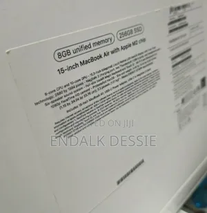 New Laptop Apple MacBook Air 2023 M2 8GB Apple M2 SSD 256GB