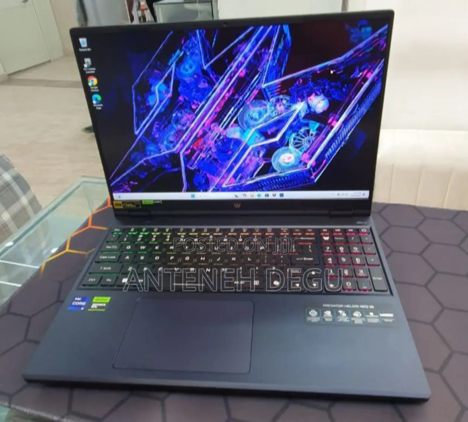 New Laptop Acer Predator Helios Neo 16 16GB Intel Core I9 SSD 1T