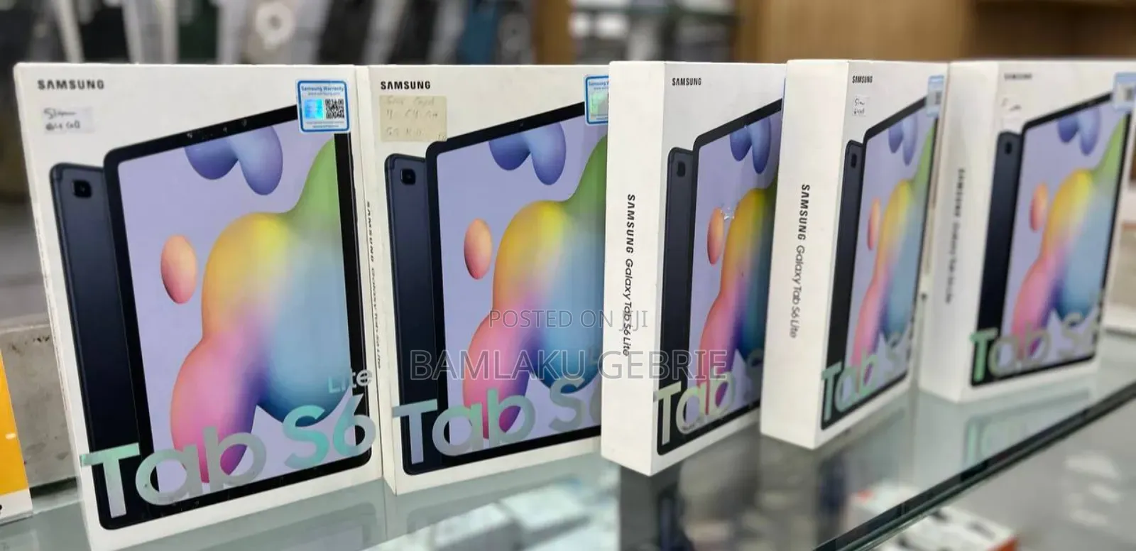 New Samsung Galaxy Tab S6 Lite 64 GB Gray