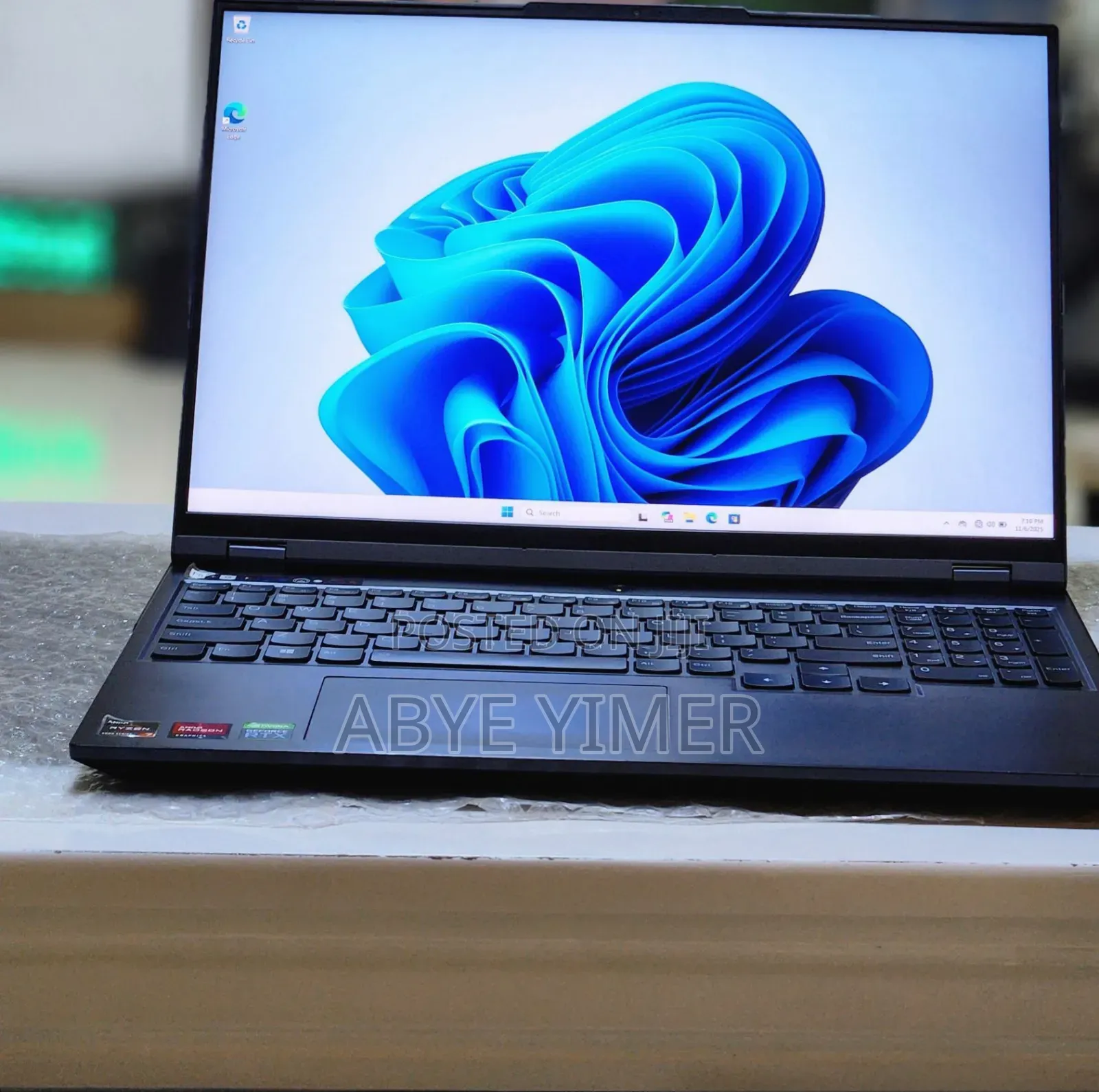 New Laptop Lenovo Legion 5 16GB AMD Ryzen 7 SSD 1T