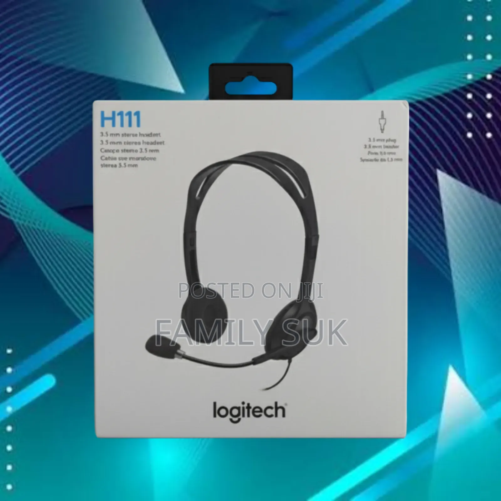 Logitech H111: Headset: Simple to Use, Easy to Love