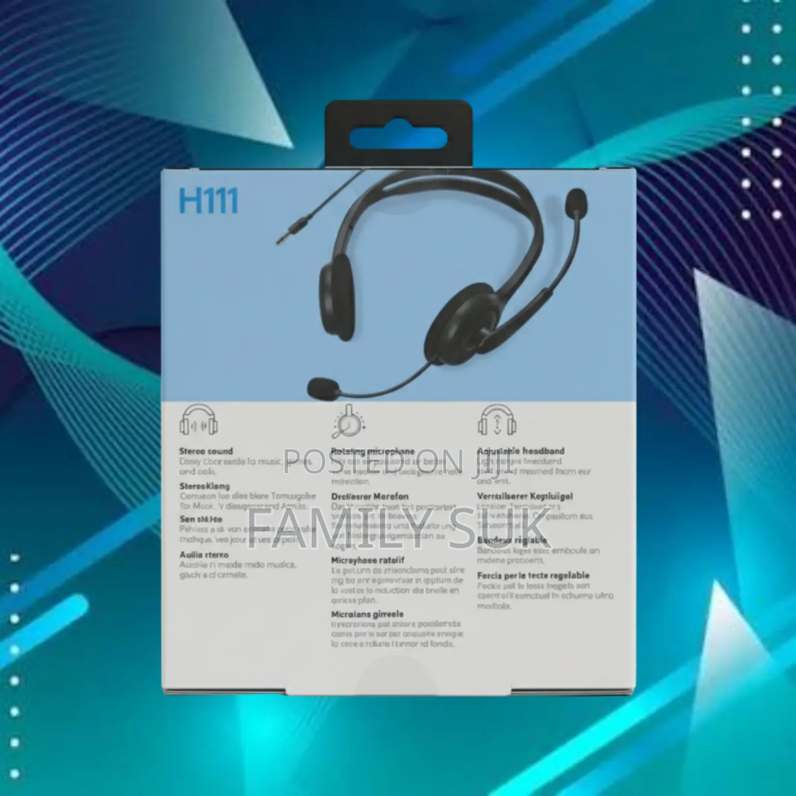 Logitech H111: Headset: Simple to Use, Easy to Love