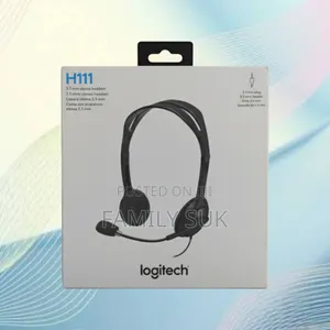 Photo - Logitech H111: Stereo Headset With Swivel Mic