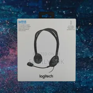 Photo - Logitech H111: All-Day Comfort, Essential Headset