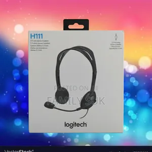 Photo - Logitech H111: Plug-and-Play 3.5mm Convenience