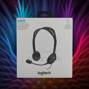 Photo - Logitech H111: Just Plug and Talk Headphone