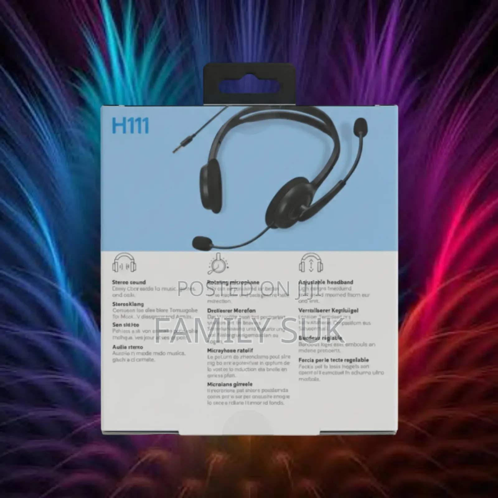 Logitech H111: Just Plug and Talk Headphone