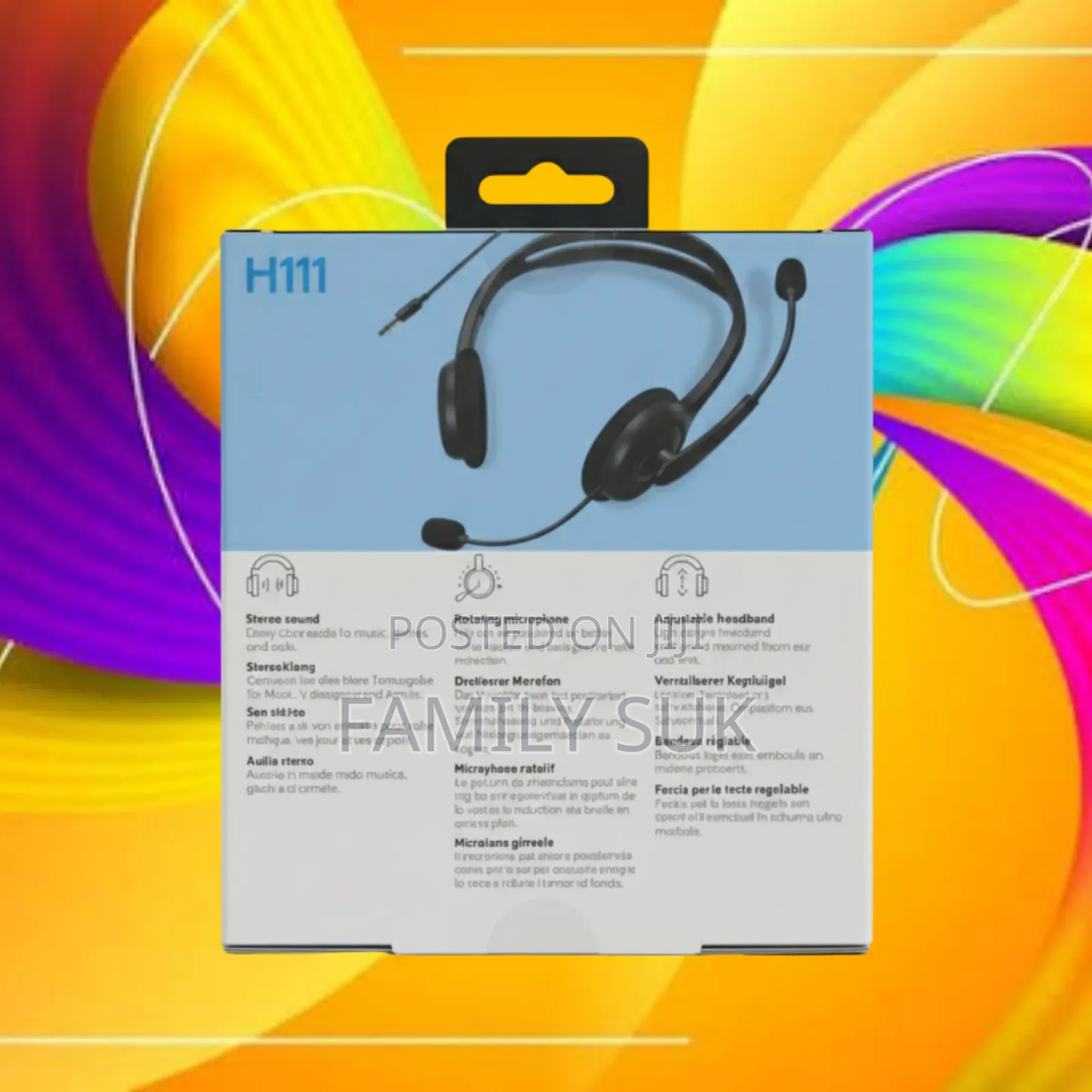 Logitech H111: Noise-Reducing Headset for Work