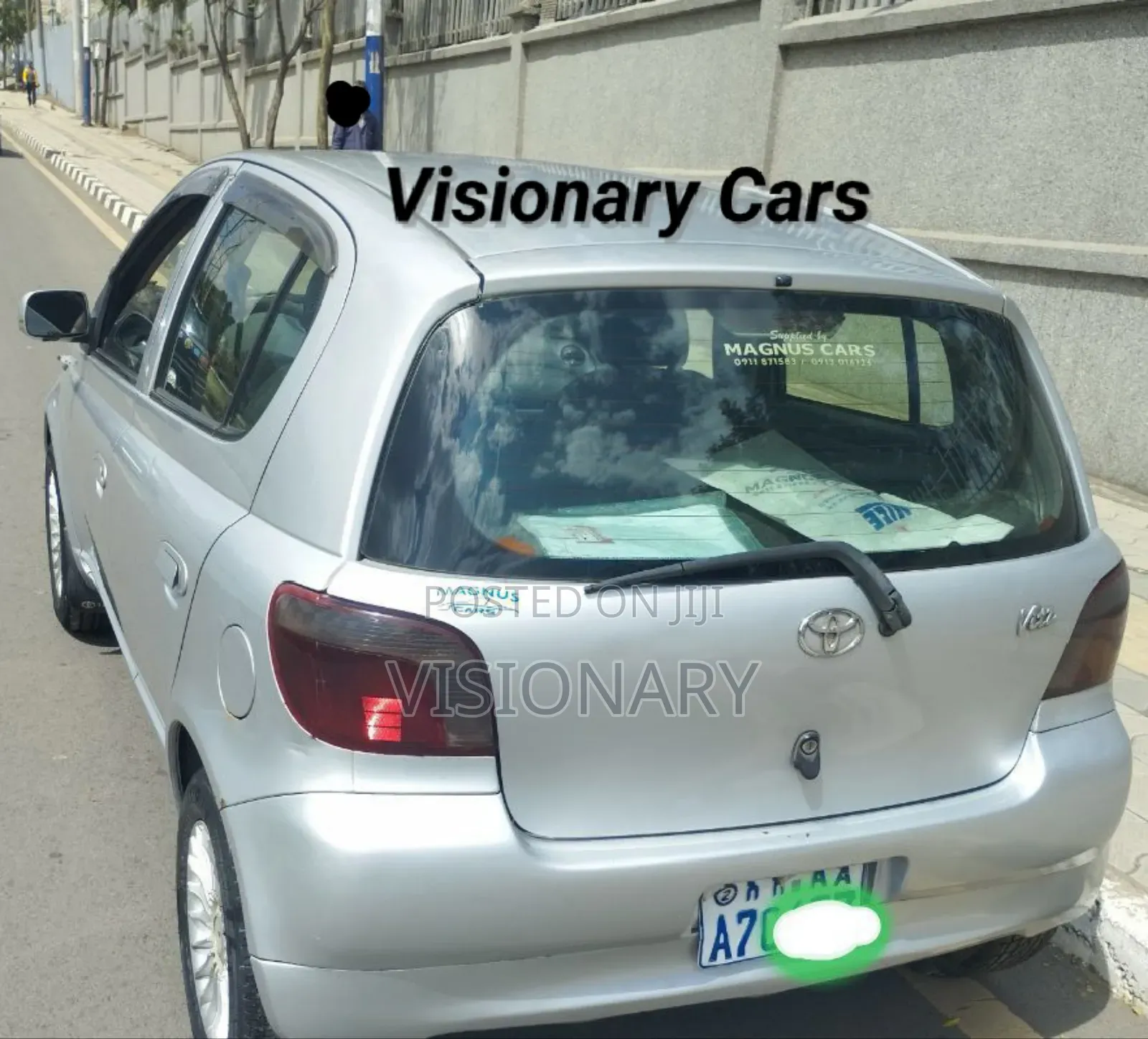 Toyota Vitz 2001 Silver