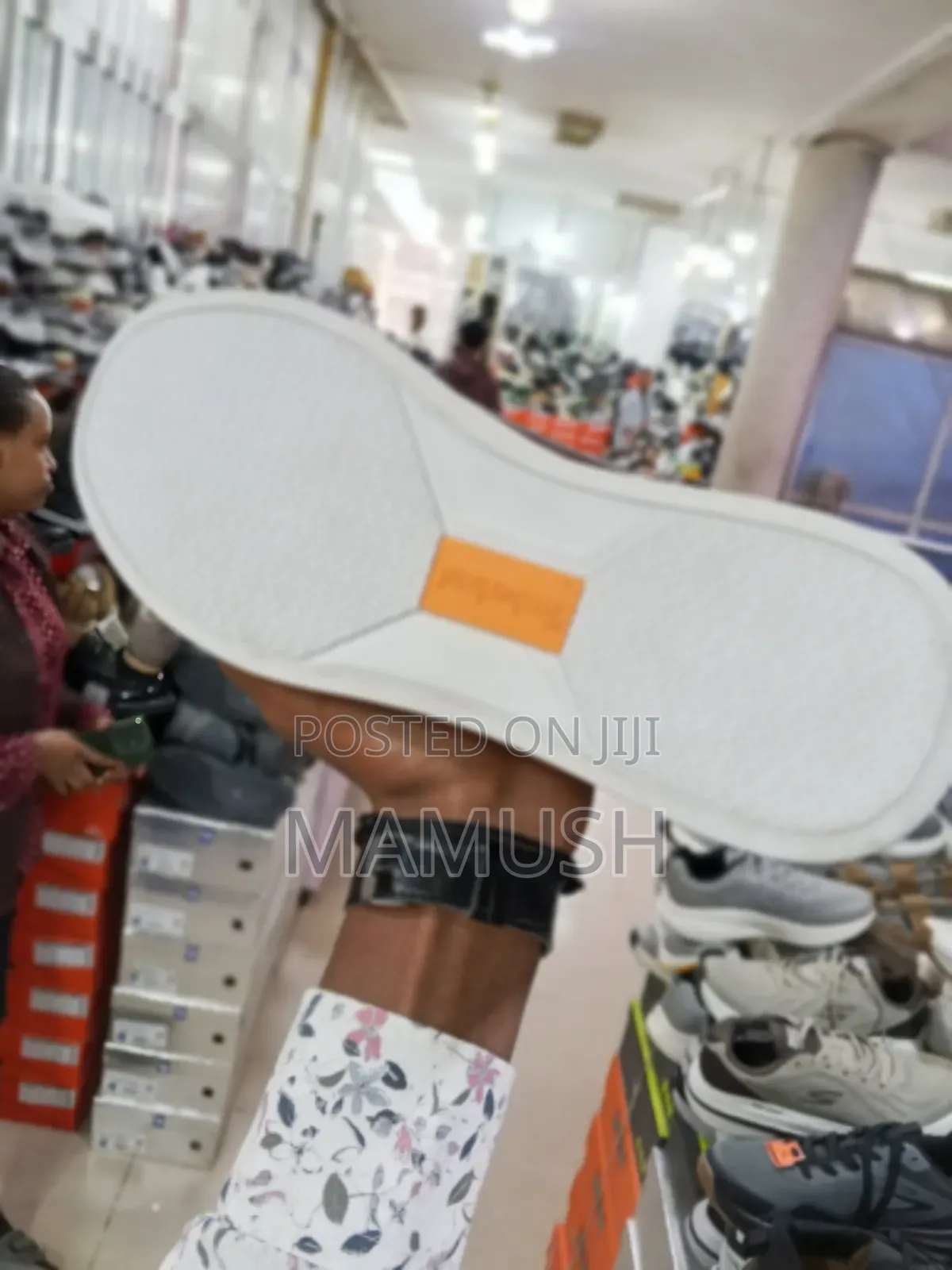 This Is Apair of White, Brown Multicolor Timberland Boots Snickers