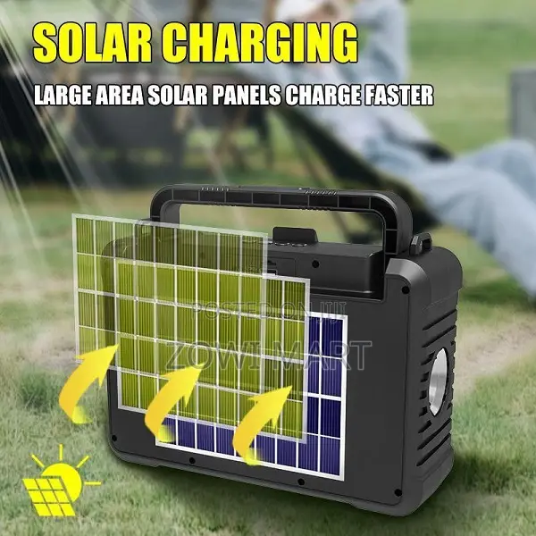 Dv668 Wireless Speaker Pure Bass Solar Panel Flash Light