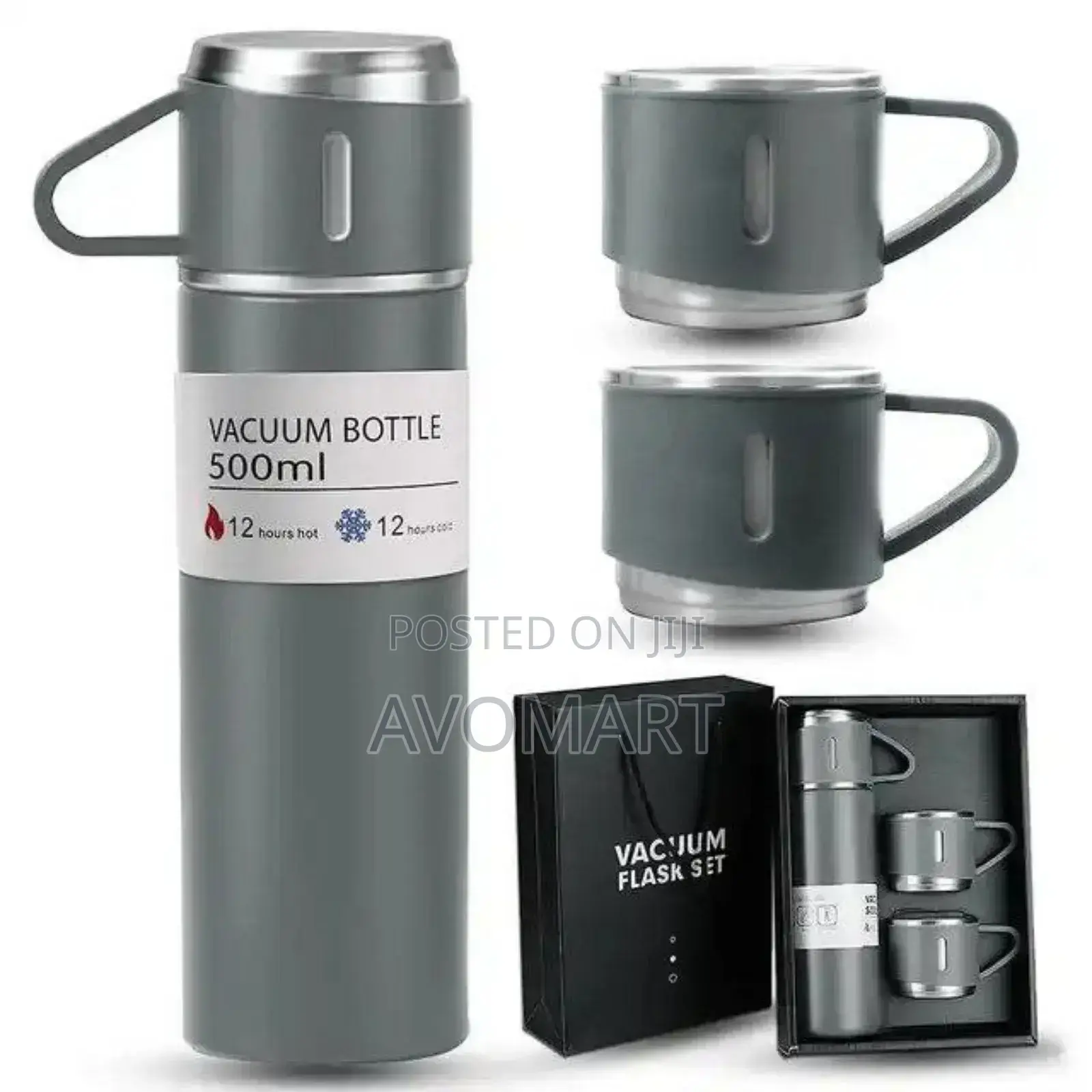 የጉዞ ፔርሙዝ 500ml የሚይዝ