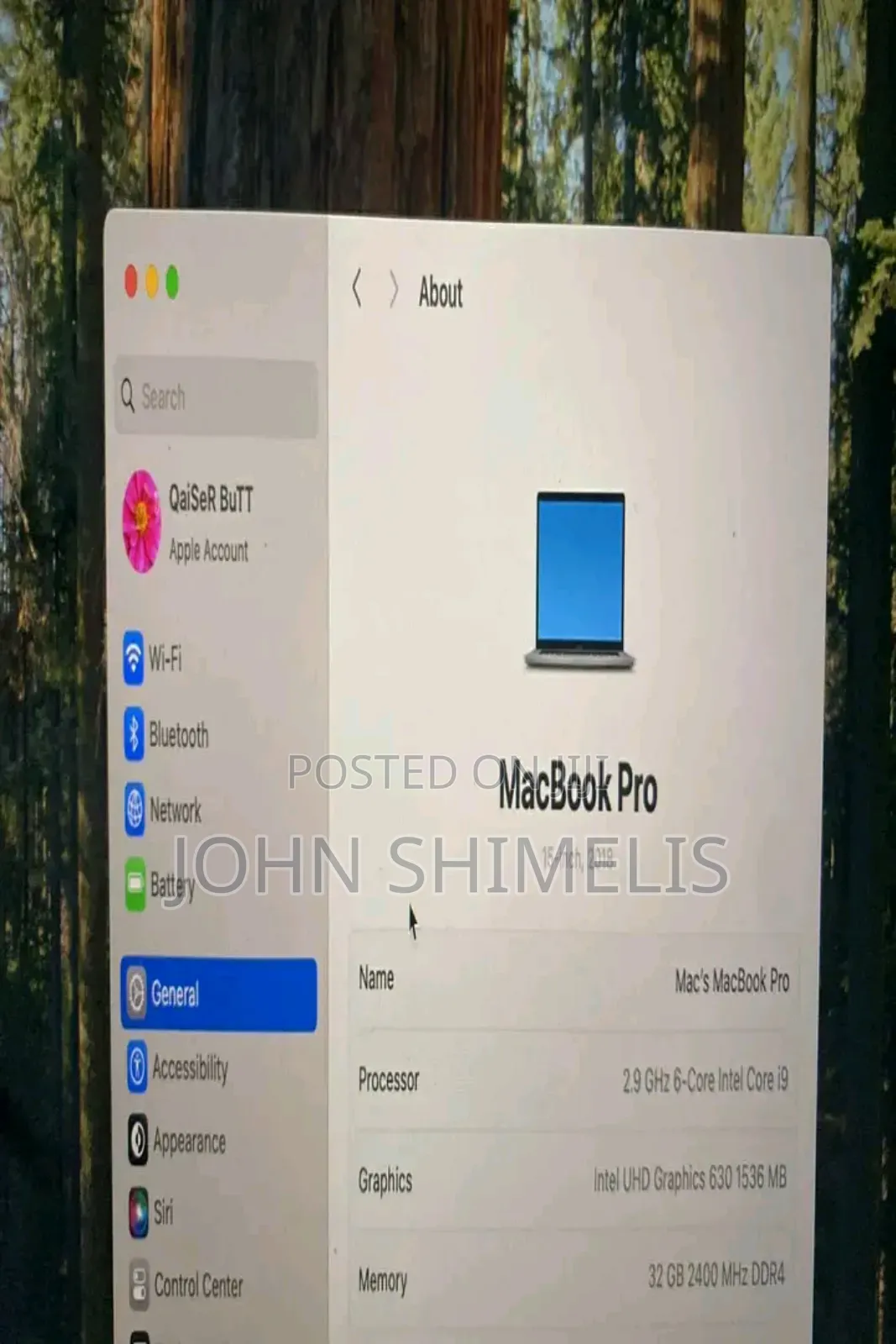 New Laptop Apple MacBook Pro 2019 32GB Intel Core I9 SSD 512GB