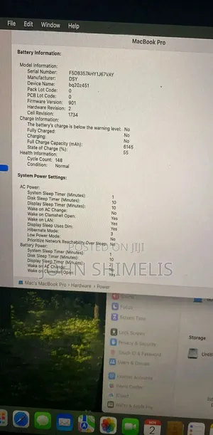 New Laptop Apple MacBook Pro 2019 32GB Intel Core I9 SSD 512GB