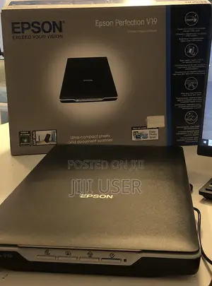 Epson Perfection V19 Color Photo Document Scanner