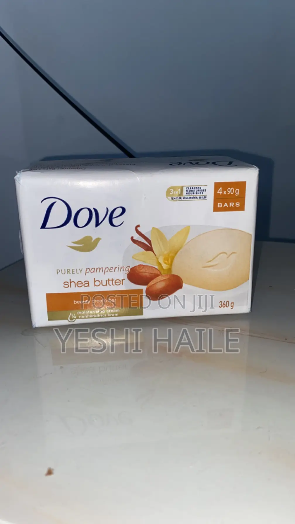 Dove Purely Pampering Shea Butter Soap With Moisturizing Cream