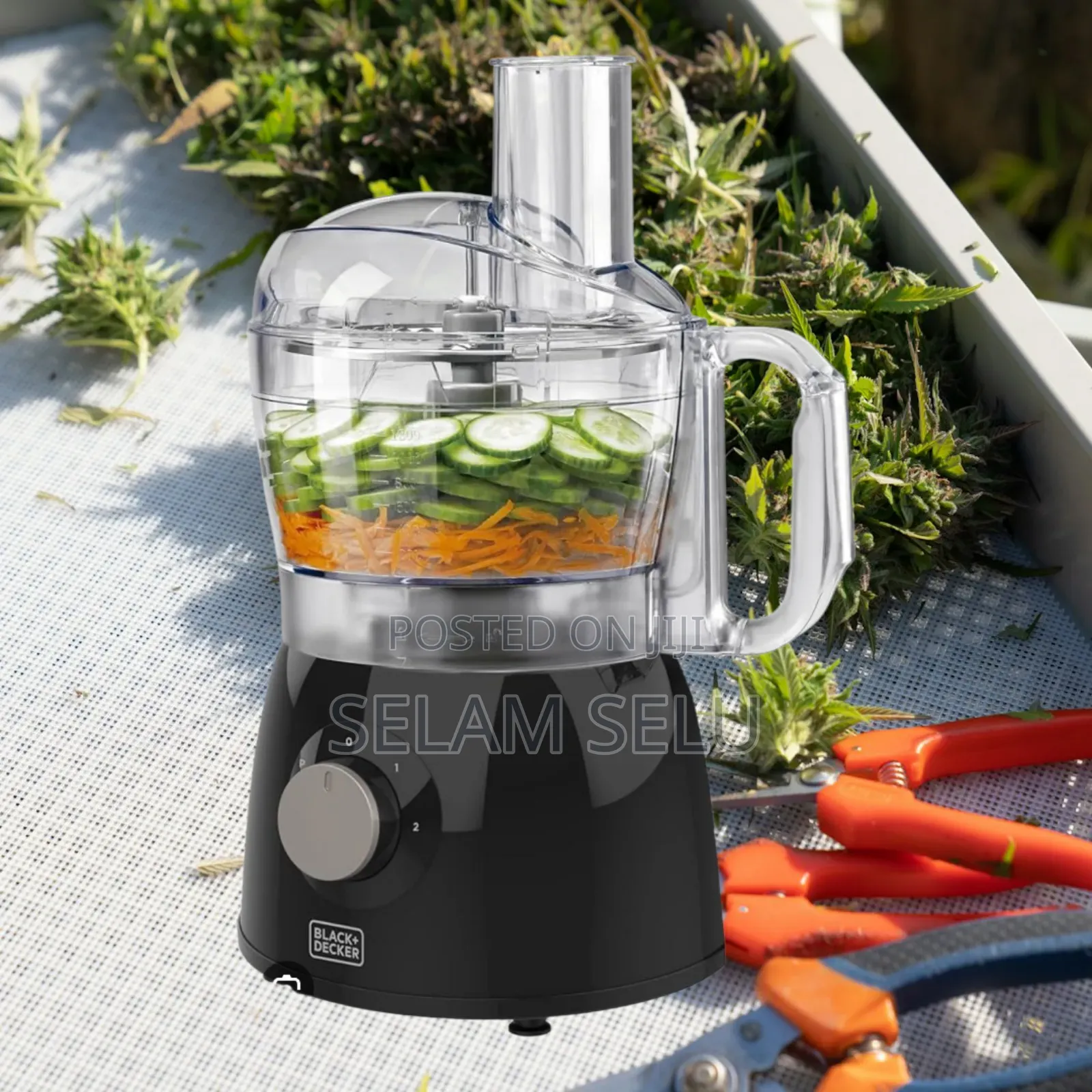 Black +Decker Foode Procwssor የሽኩርት መፋጫ ብቻ