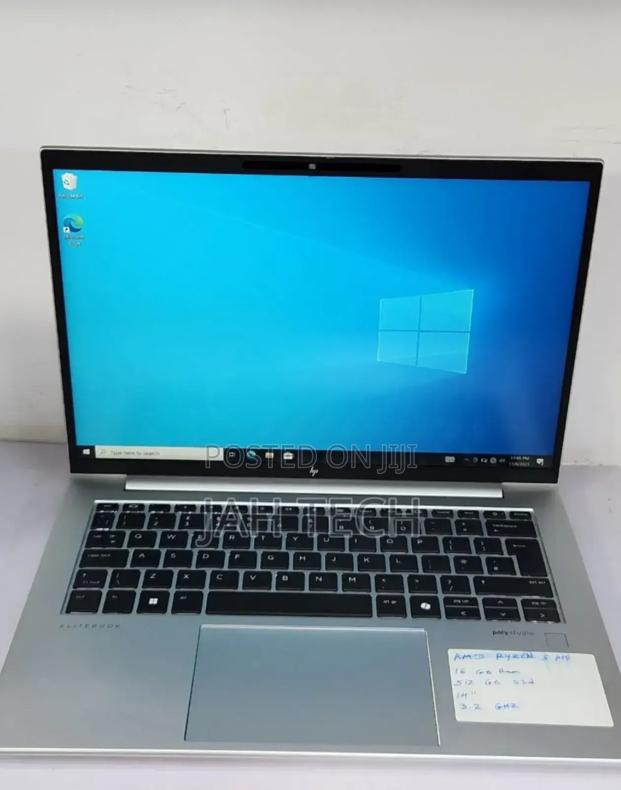 New Laptop HP EliteBook 845 G11 16GB AMD Ryzen 5 SSD 512GB