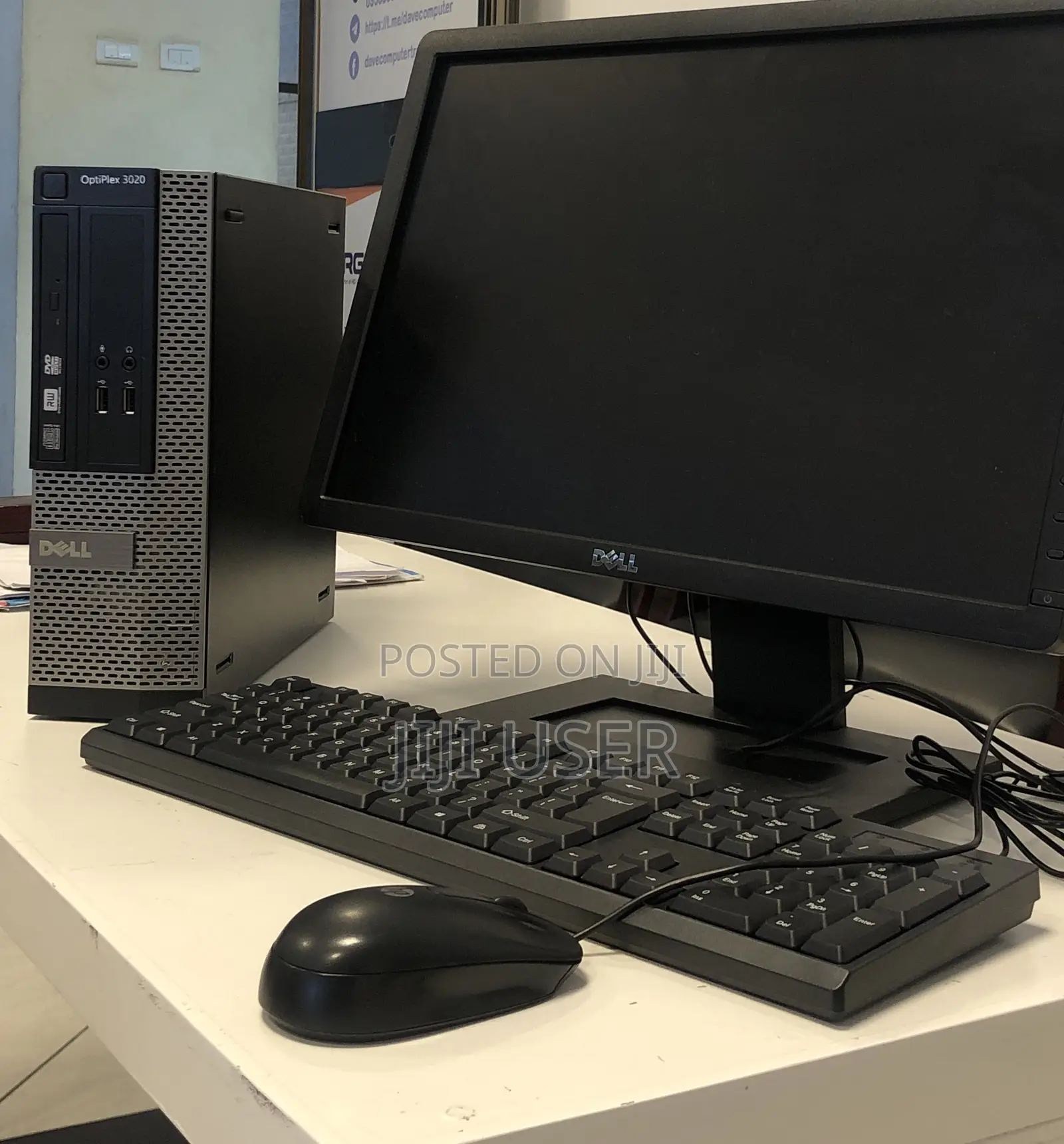 Desktop Computer Dell OptiPlex 3020 8GB Intel Core i5 HDD 500GB