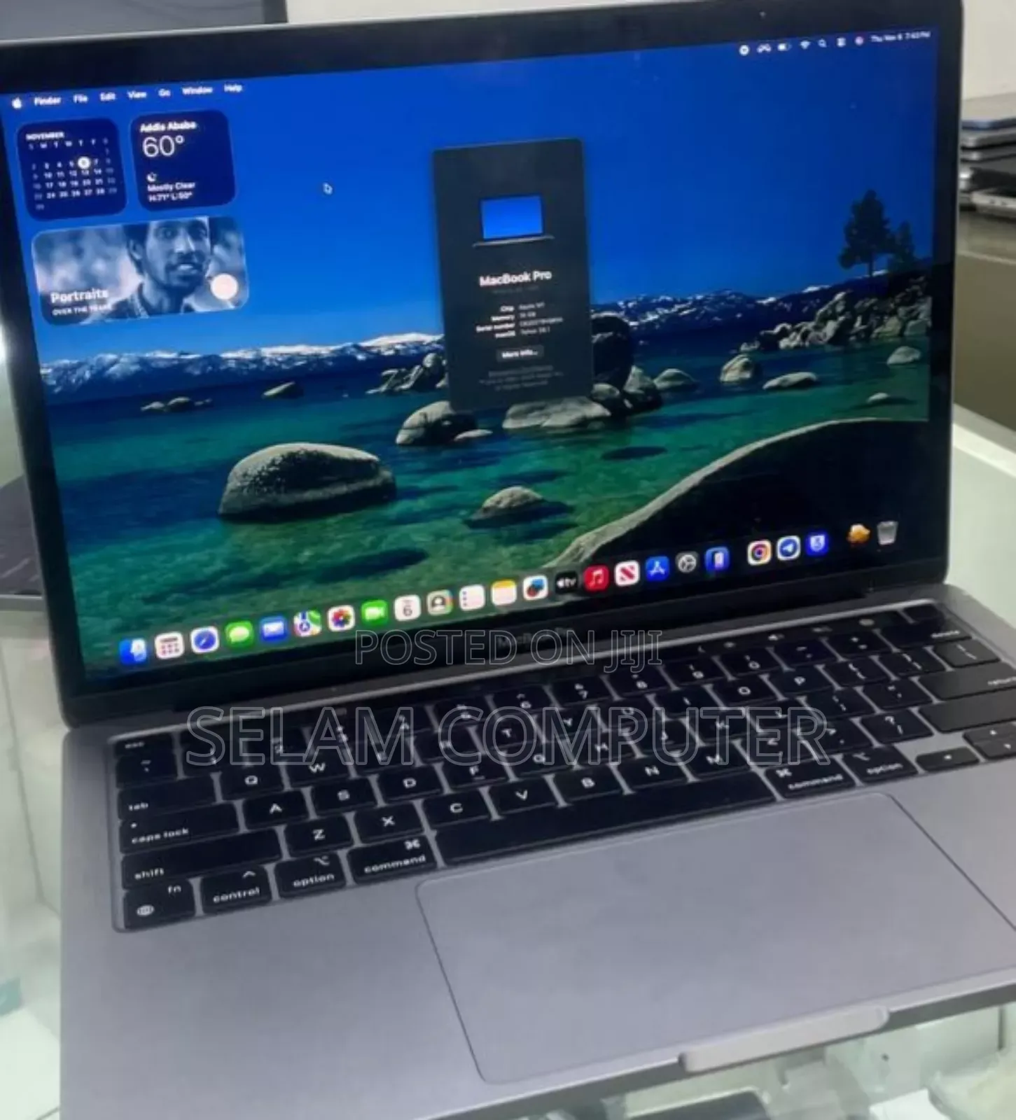 New Laptop Apple MacBook Pro M1 16GB Apple M1 Pro SSD 256GB