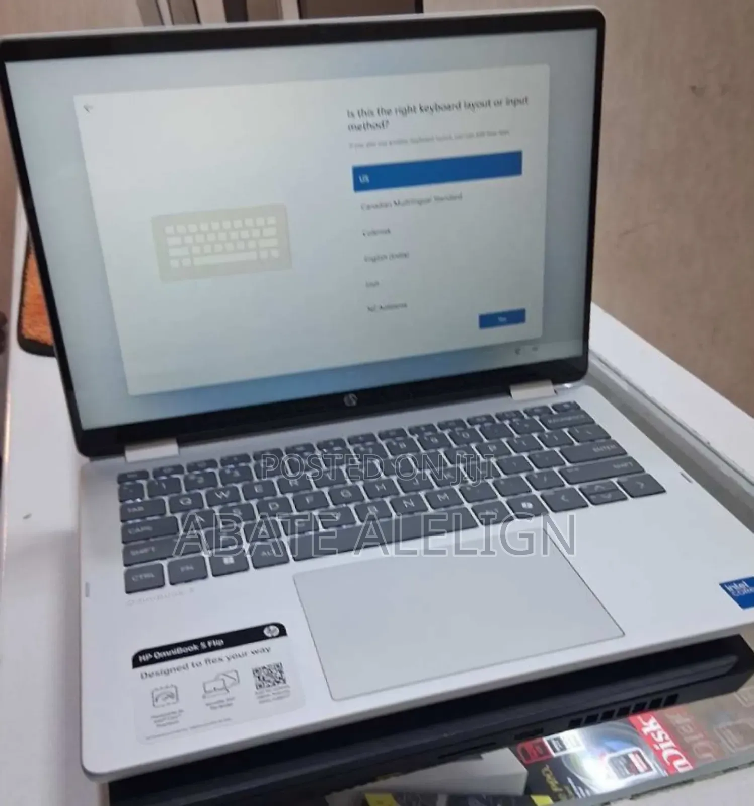 New Laptop HP OmniBook 5 Flip 14-Fp0023dx 16GB Intel Core I7 SSD 1T