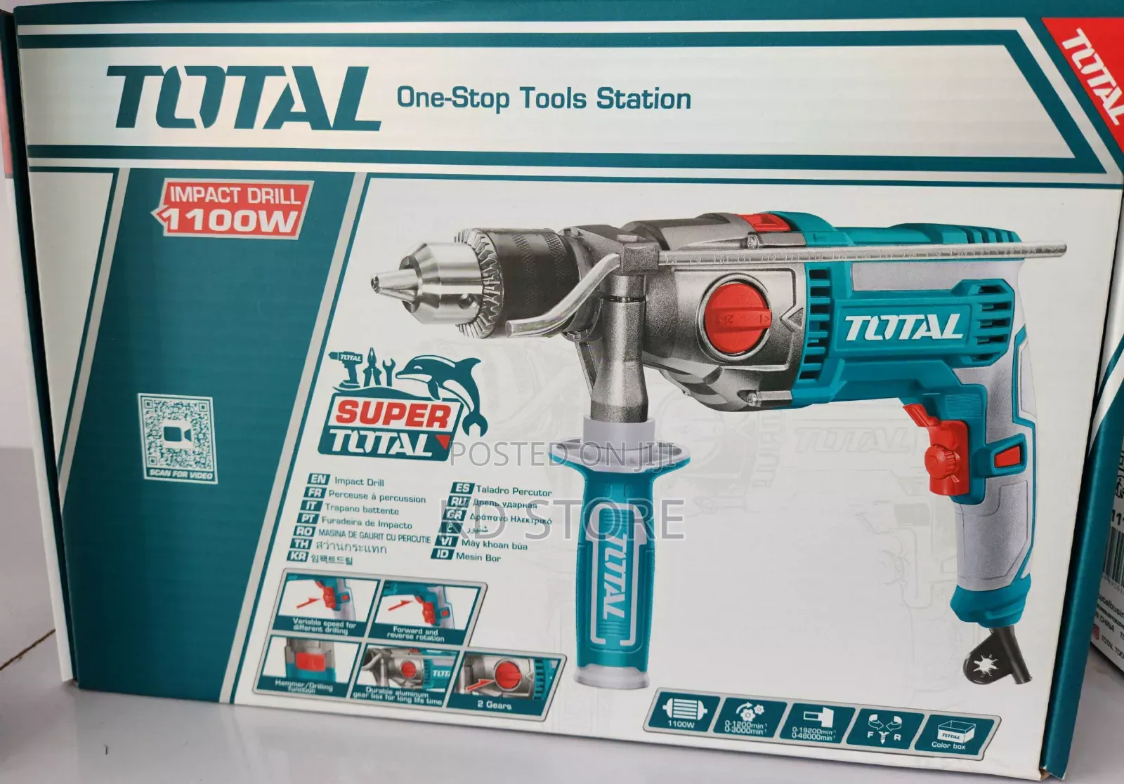 Total Impact Drill 1100w