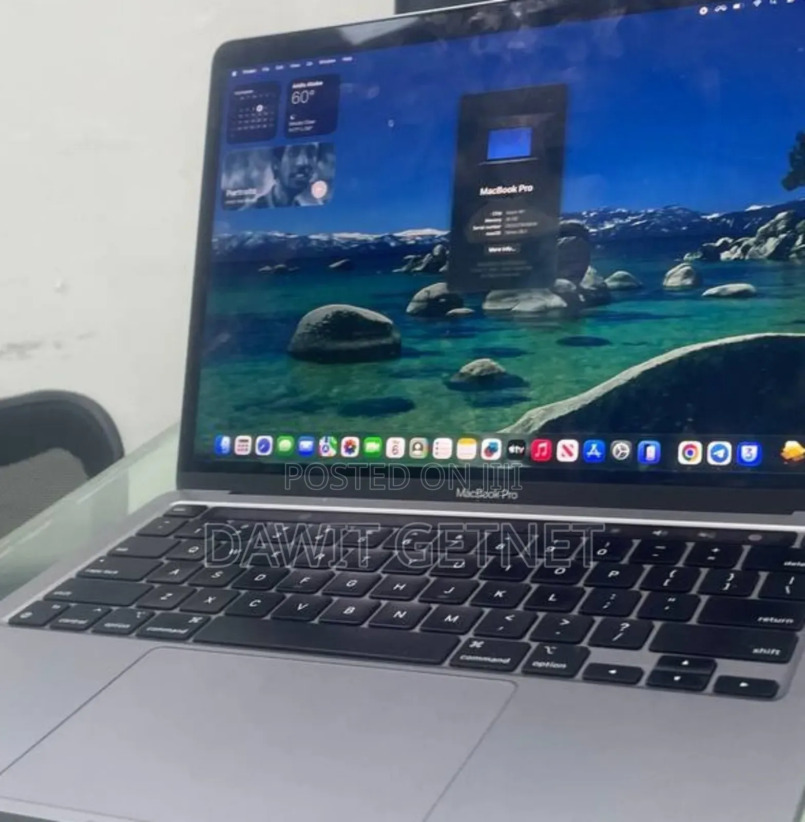 New Laptop Apple MacBook Pro M1 16GB Apple M1 SSD 256GB