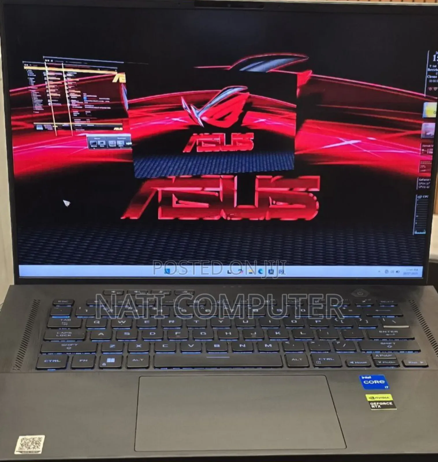 New Laptop Asus ROG Strix G15 16GB Intel Core I7 SSD 512GB