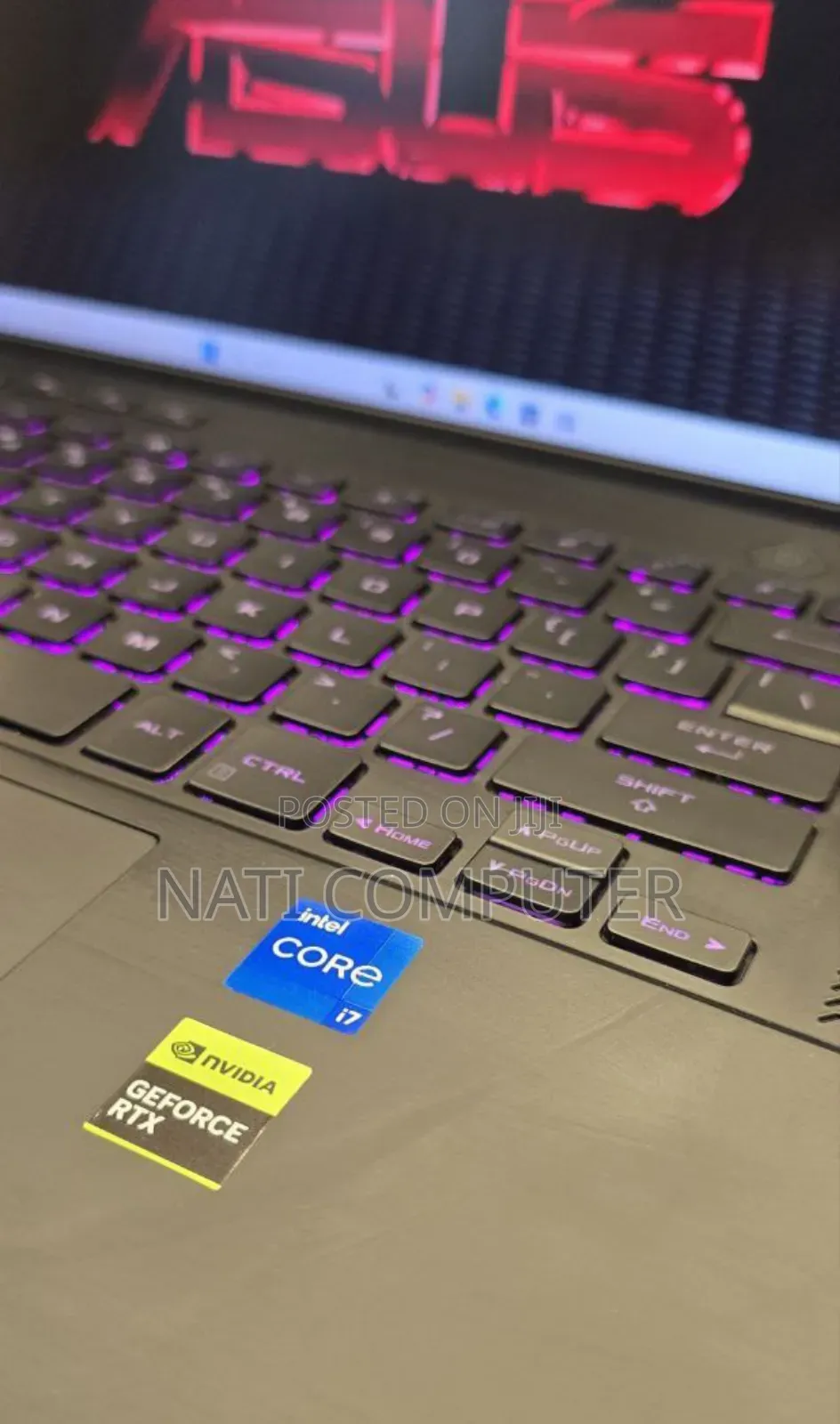 New Laptop Asus ROG Strix G15 16GB Intel Core I7 SSD 512GB