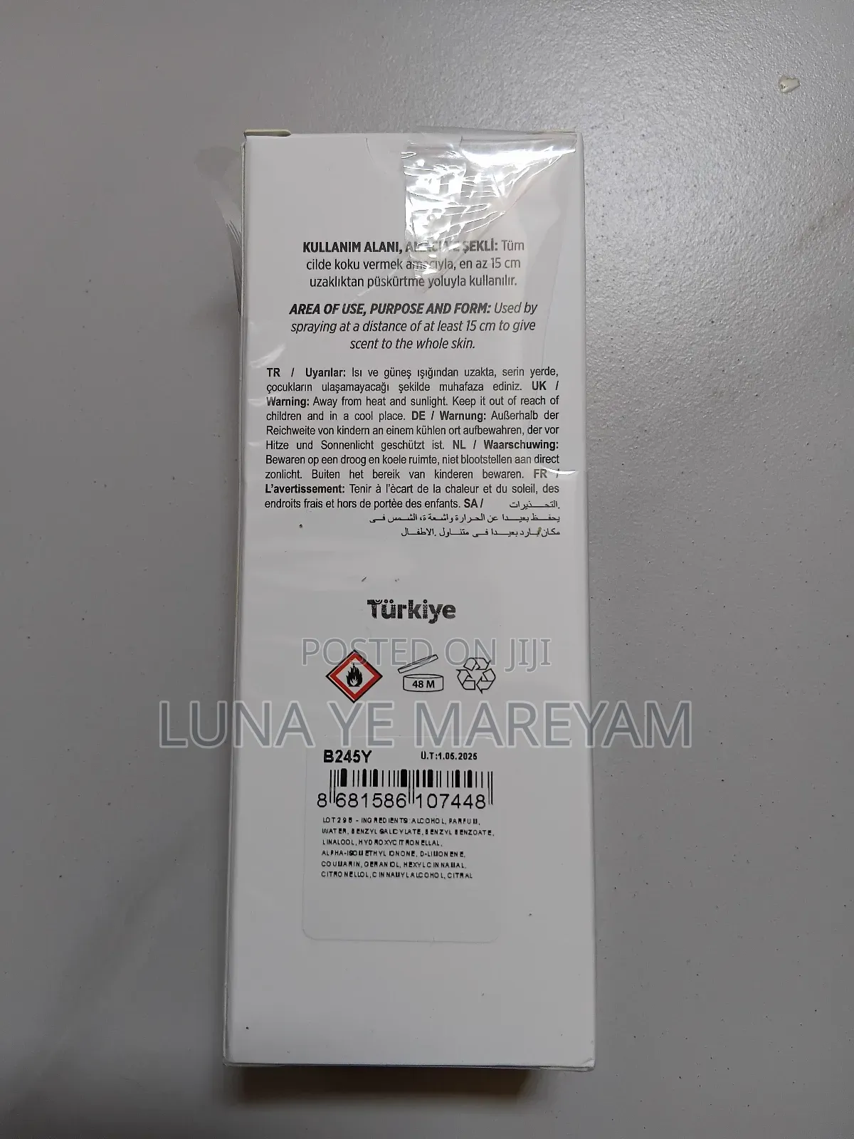 Turkey Perfume Orginal