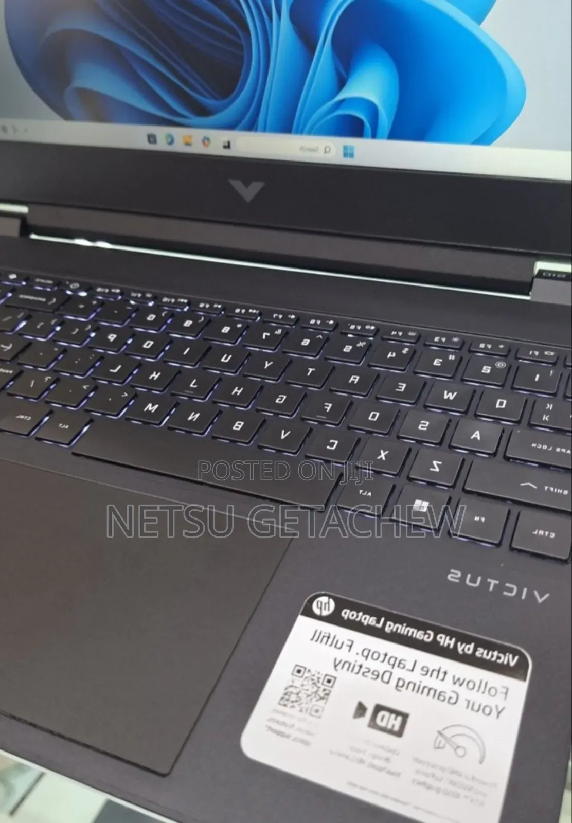 New Laptop HP Victus 15 32GB AMD Ryzen 5 SSD 1T