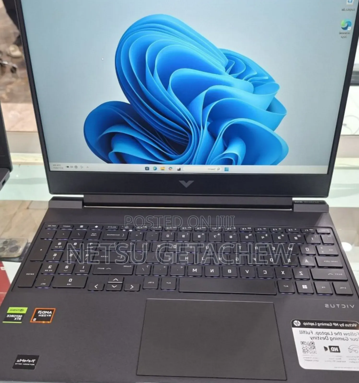 New Laptop HP Victus 15 32GB AMD Ryzen 5 SSD 1T