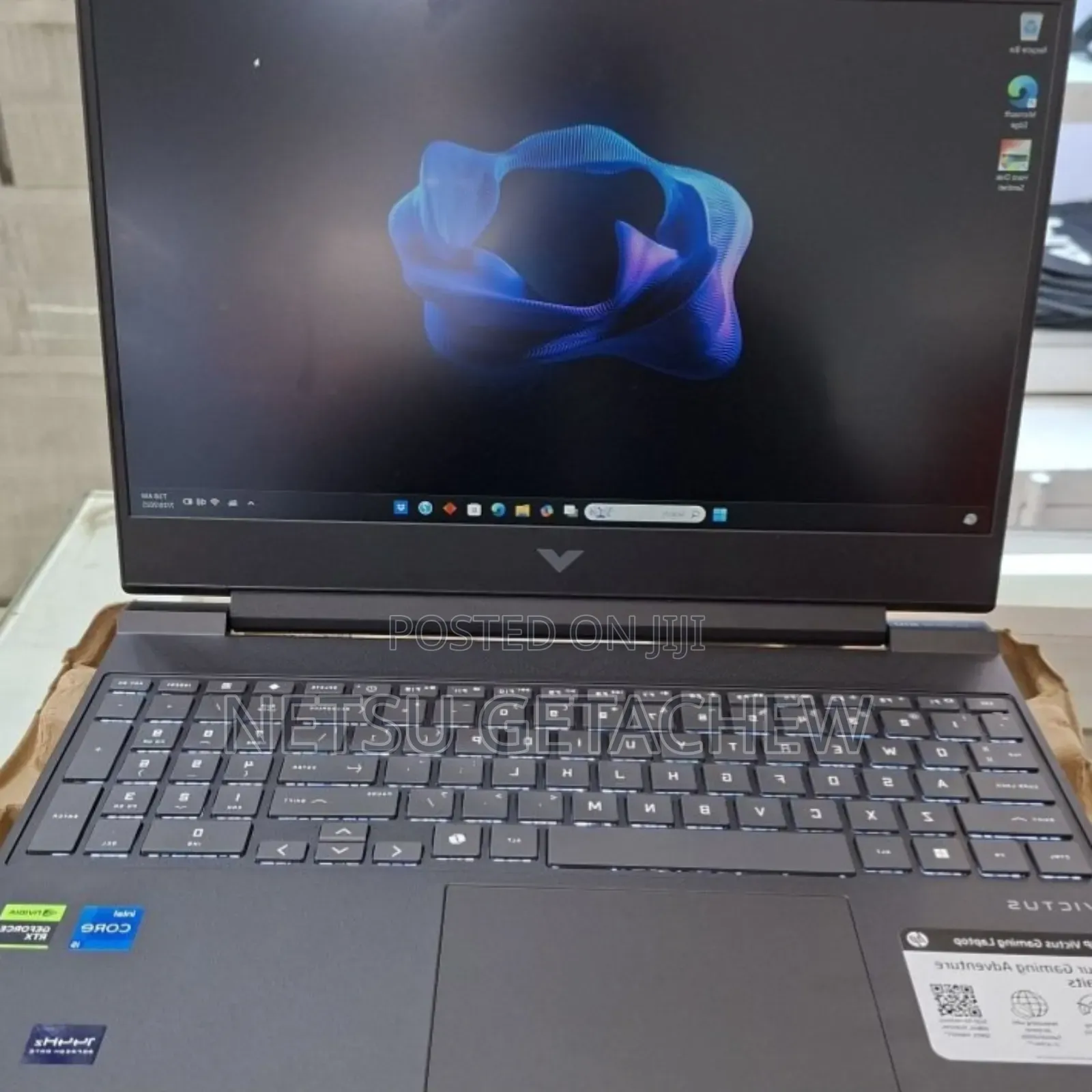 New Laptop HP Victus 15 16GB Intel Core I5 SSD 512GB