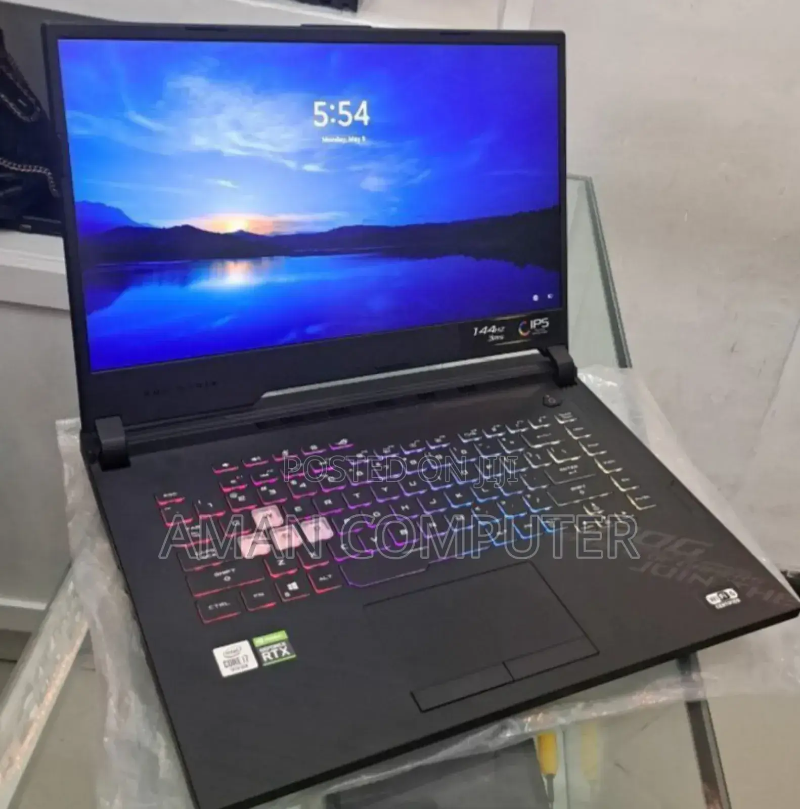 New Laptop Asus ROG Strix G15 16GB Intel Core I7 SSD 512GB