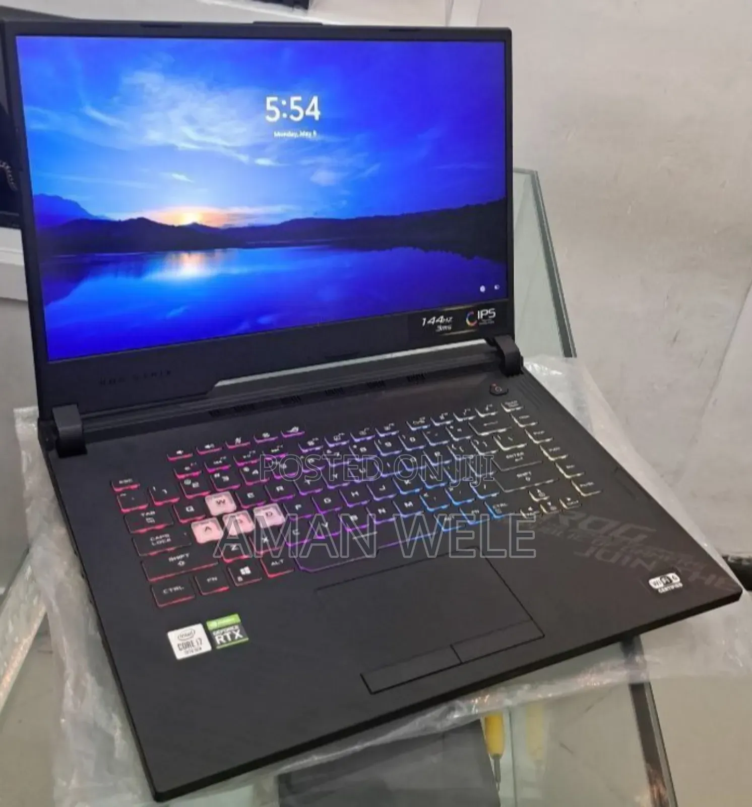 New Laptop Asus ROG Strix G15 16GB Intel Core I7 SSD 512GB