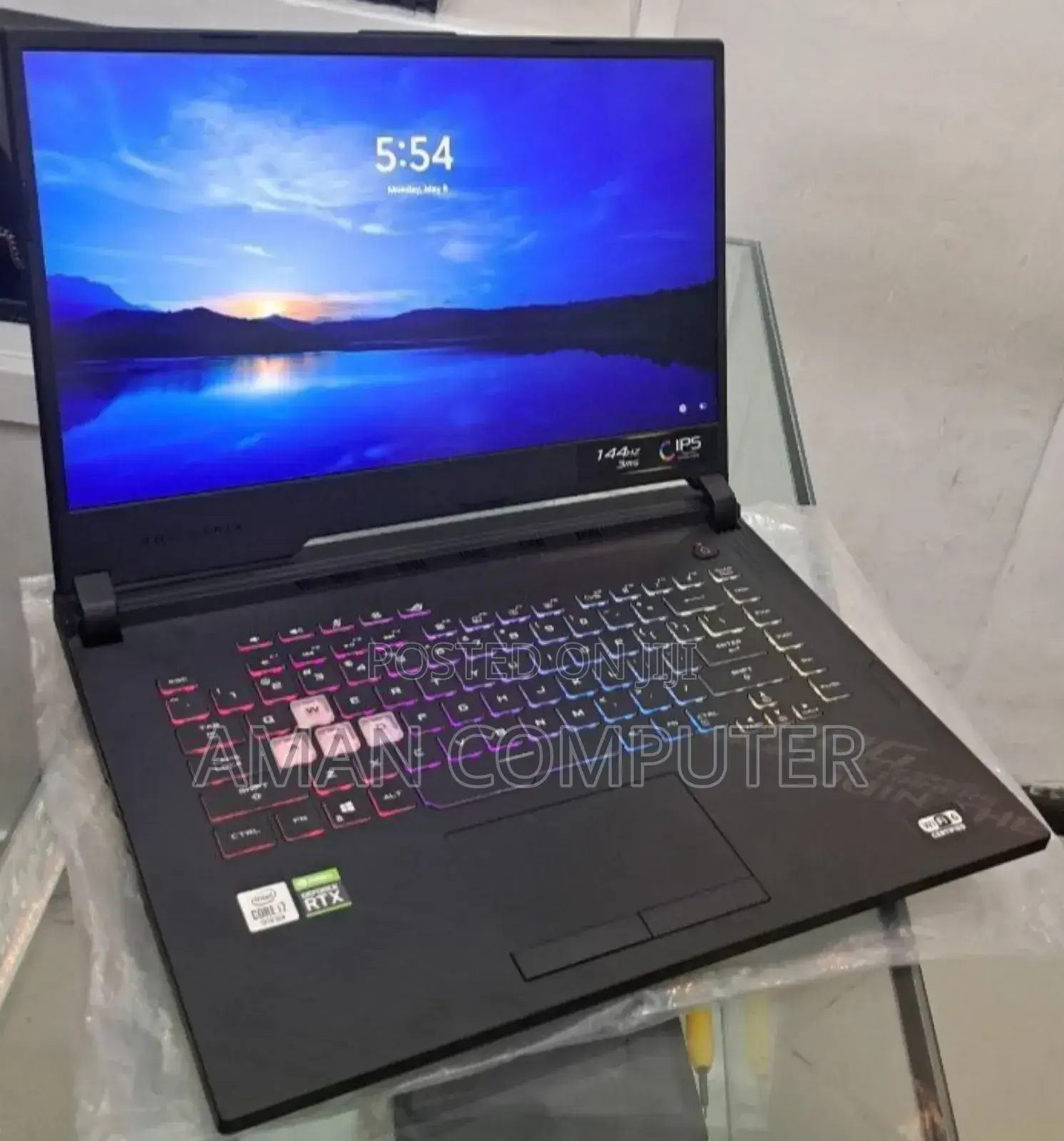 New Laptop Asus ROG Strix G15 16GB Intel Core I7 SSD 512GB
