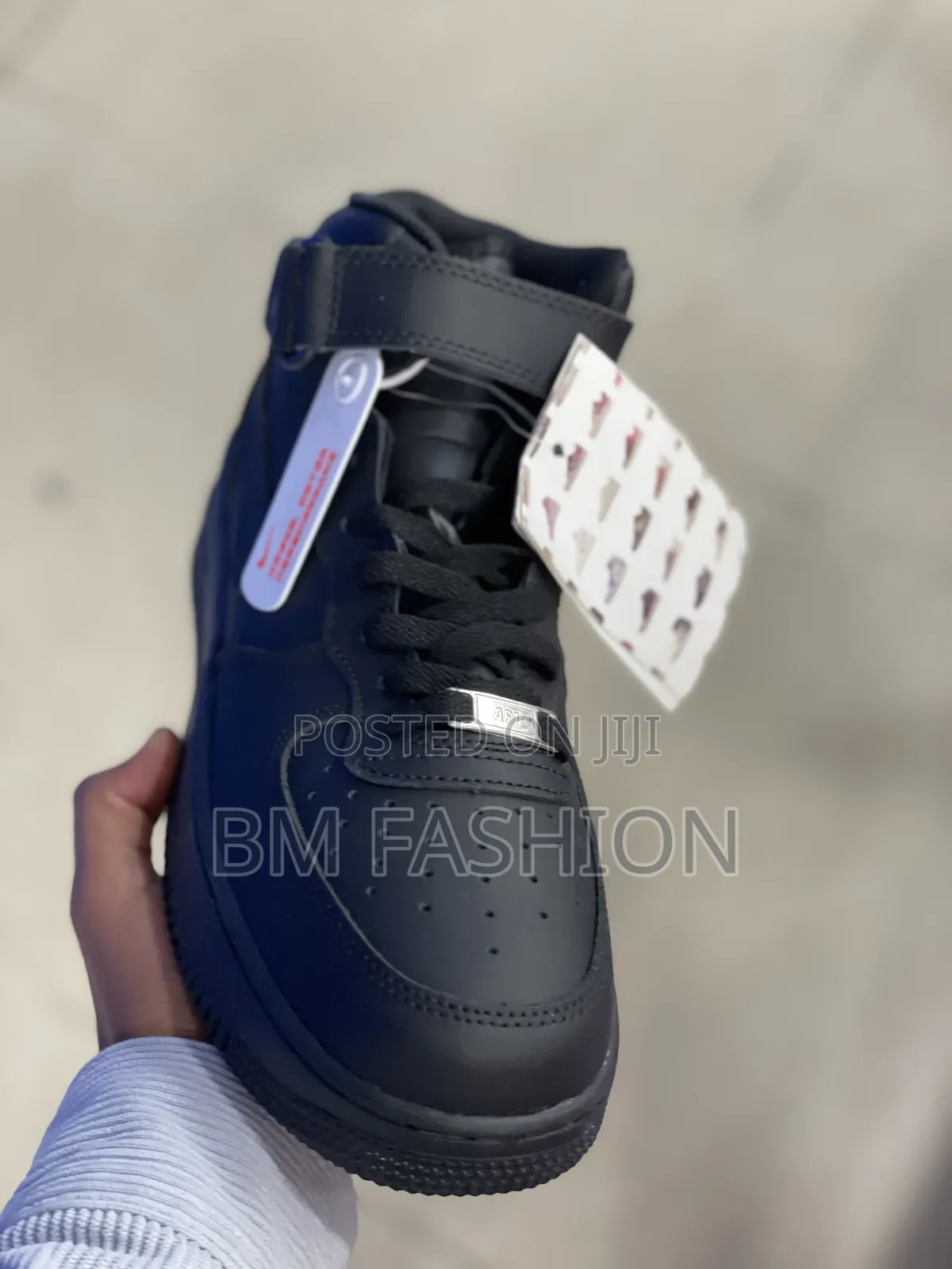 Nike Air Force 1 Mid '07 in the "Triple Black" Colorway