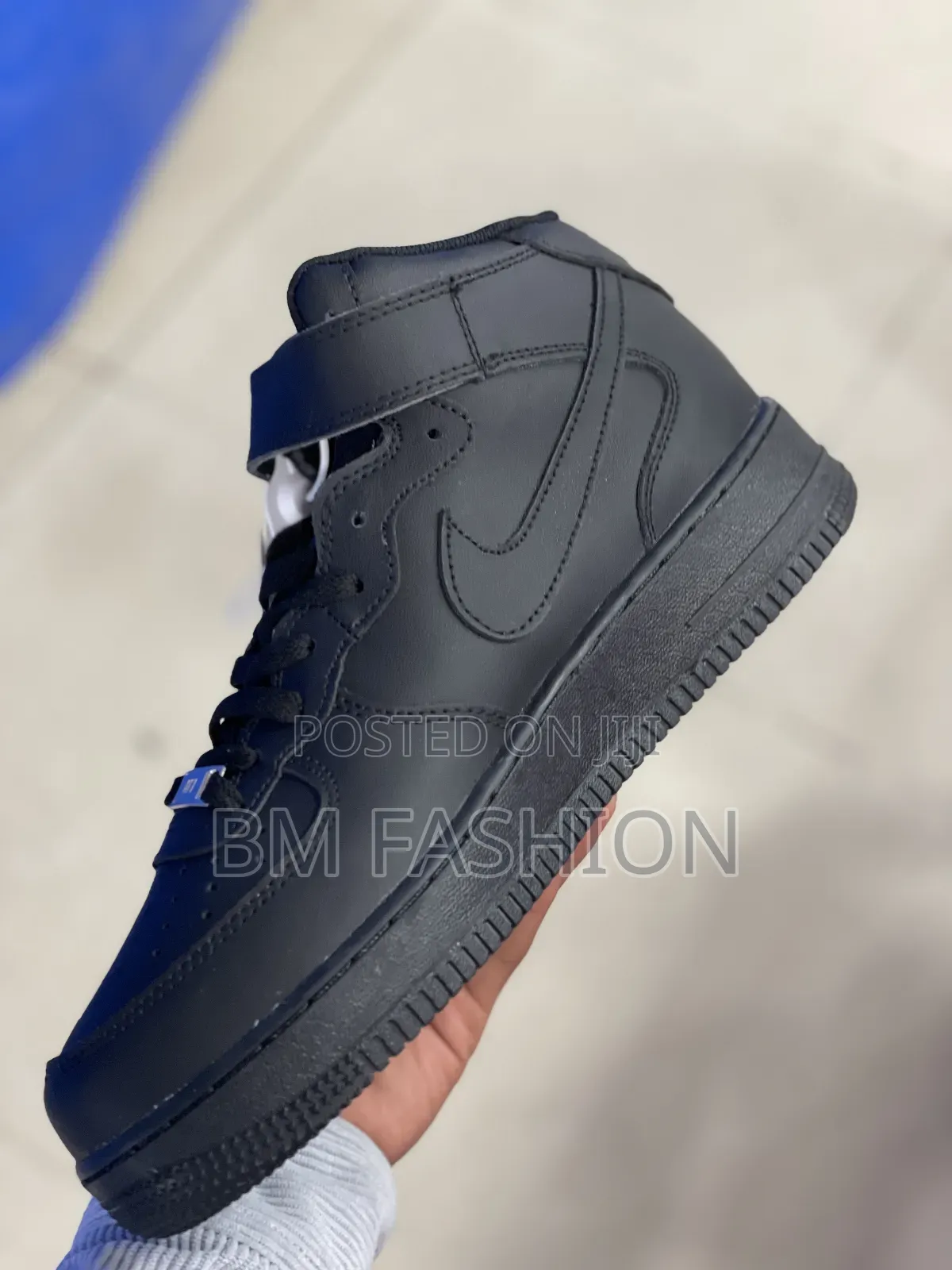 Nike Air Force 1 Mid '07 in the "Triple Black" Colorway
