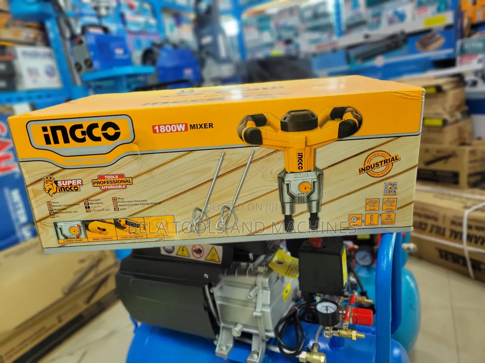 High Quality Professional Ingco Mixer 1800w