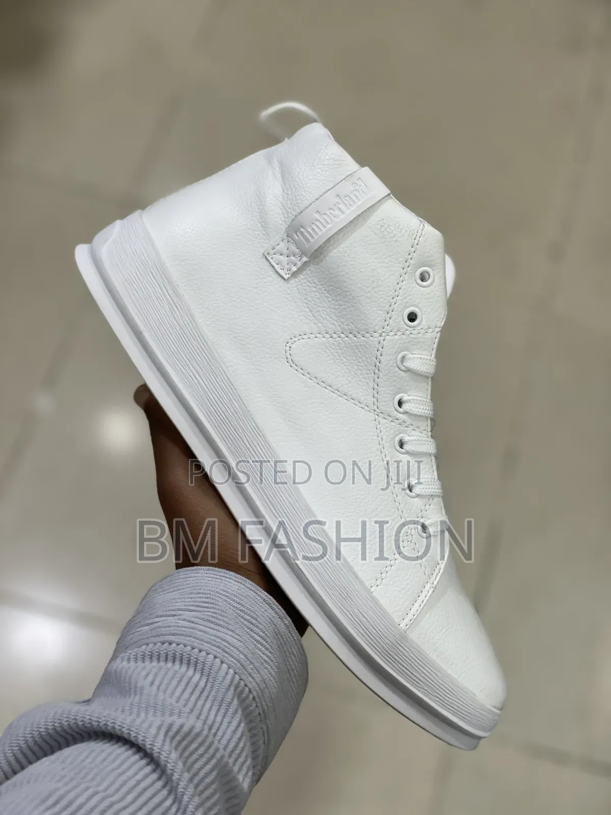 White Timberland Ankle Boots Sneakers