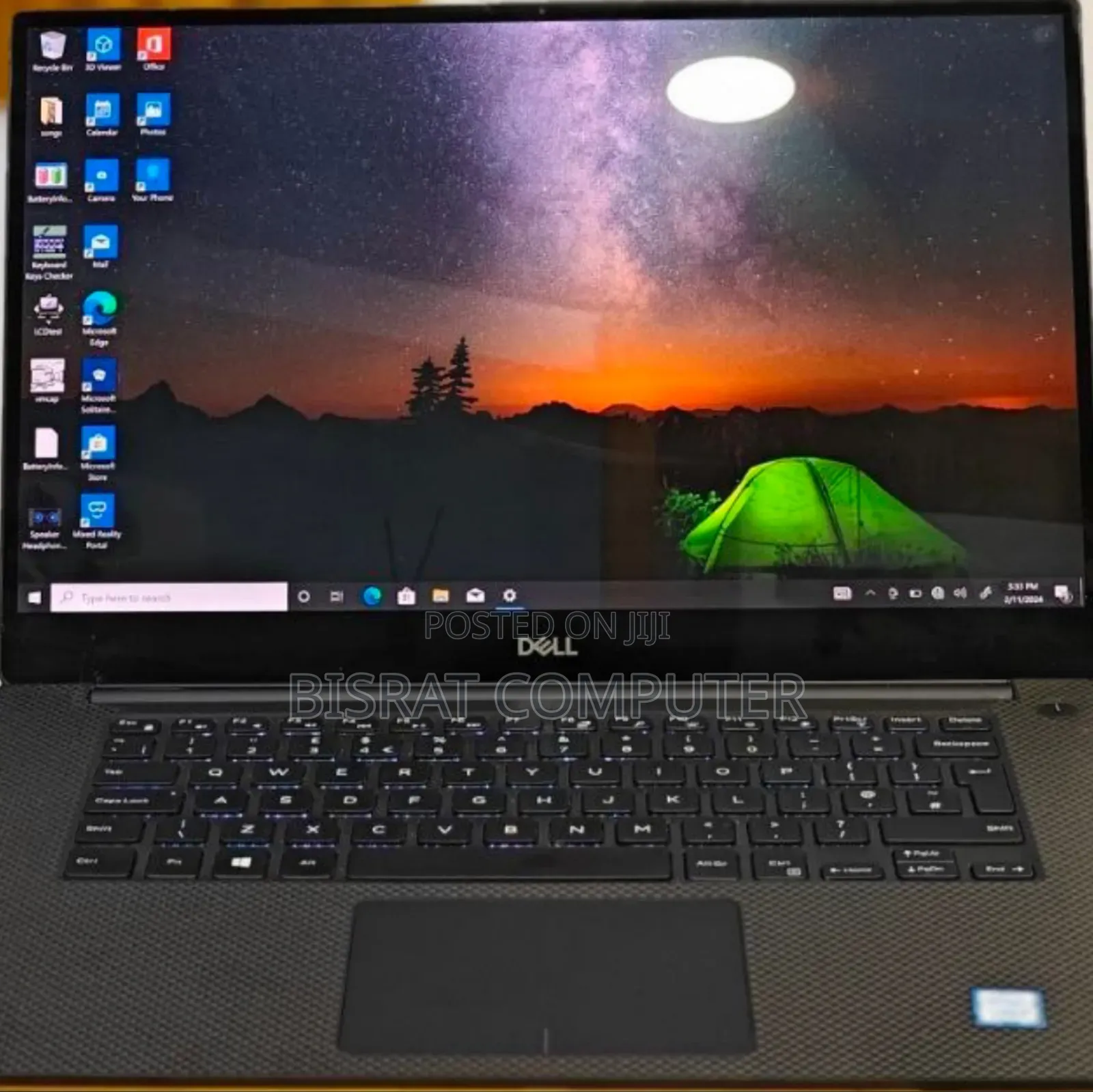 New Laptop Dell Precision 5540 16GB Intel Core I9 SSD 512GB