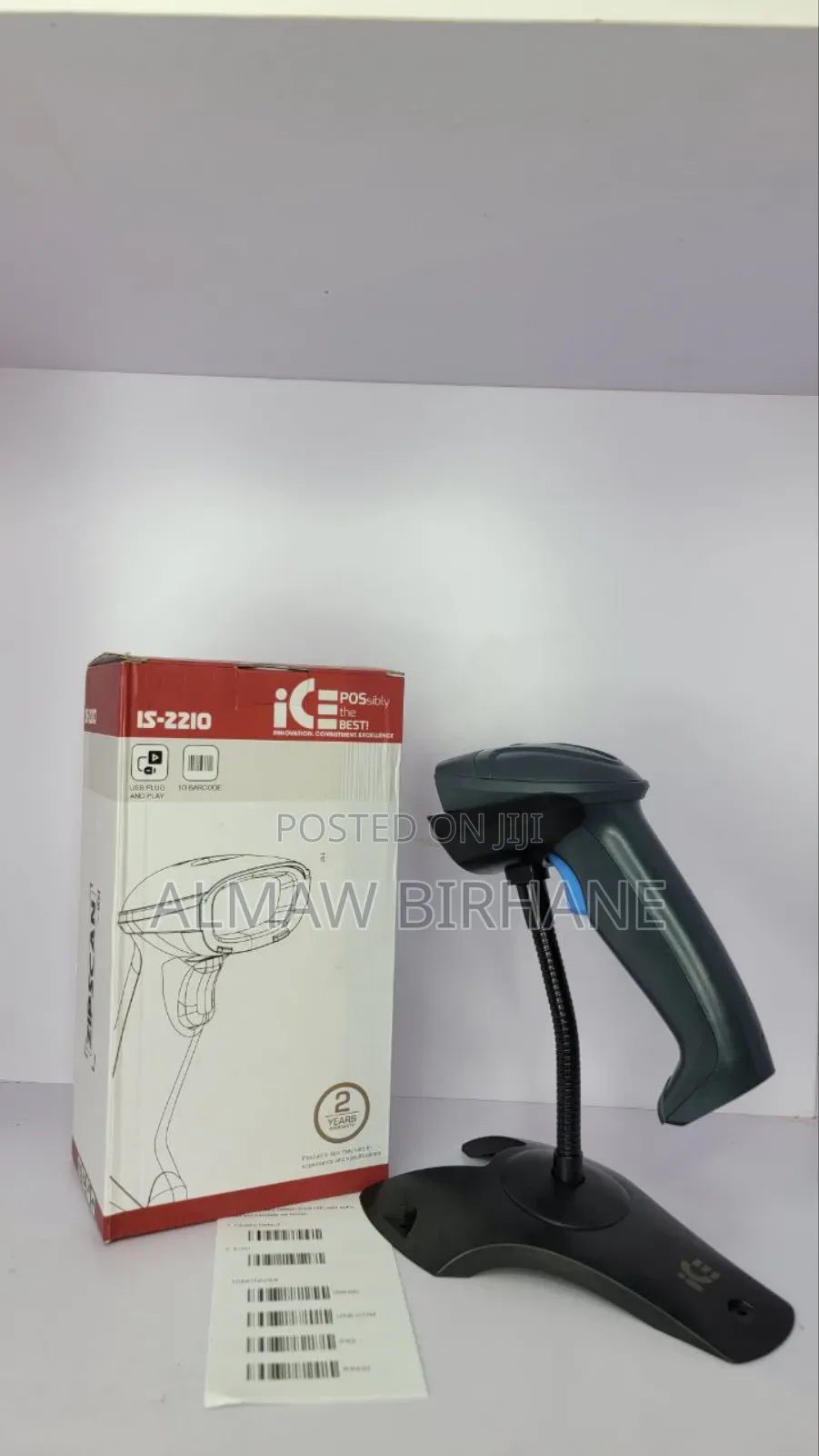 Ice Barcode Scanner Label Scanner