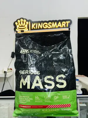 Photo - Optimum Nutrition Serious Mass Gainer 5.44kg High Calorie and Protein