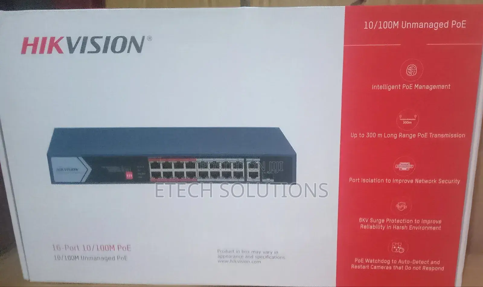 Hikvision Poe Swich 16 Port