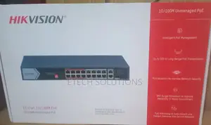 Photo - Hikvision Poe Swich 16 Port